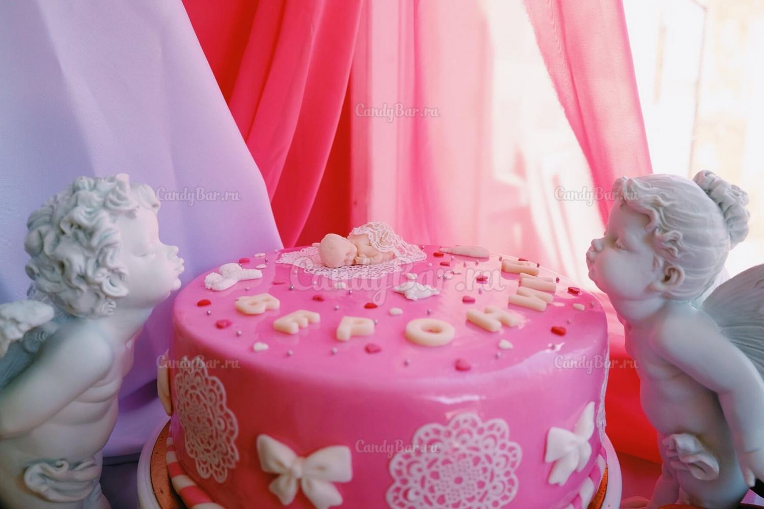 Именной торт на день рождения Вероники