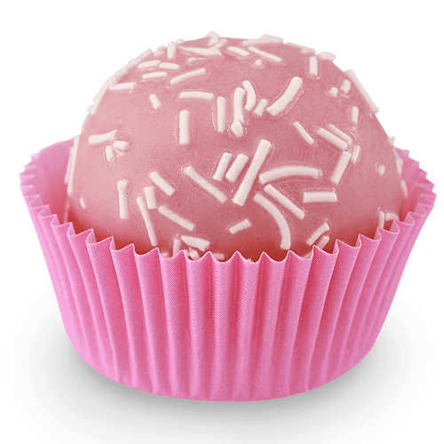 Кейк-боллы розовые малиновые