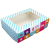 Коробка на 12 капкейков цветная с окном