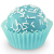 Кейк-боллы голубые кокосовые