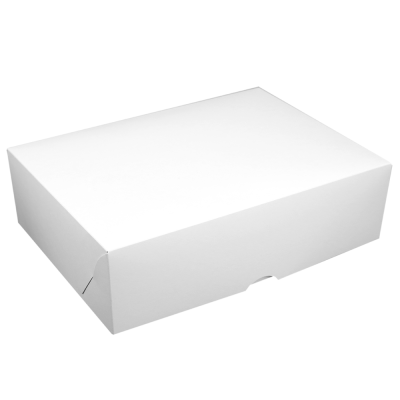 Коробка на 12 капкейков белая без окна