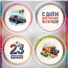 Макаруны "Для деловых людей" 4 шт