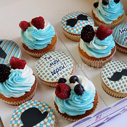 Капкейки на 14 февраля